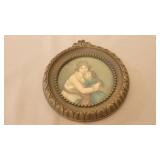 Antique Wood Framed Miniature