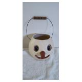 Vintage American Folk Art Snowman