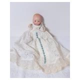 Vintage German Porcelain Doll