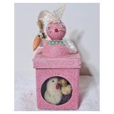 Vintage Japanese Easter Candy Container
