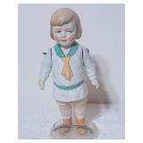 Vintage German 'All Bisque' Doll