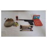 Vintage Cap Gun, Marbles & More