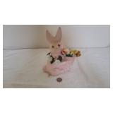 Vintage Paper Mache Easter Bunny