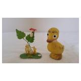 1940s Chalkware Duck Figurine & More