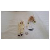 Vintage Victorian Style Porceilan Dolls