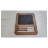 Vintage Rosebud Art Co. Slateboard & Abacus