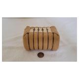 Antique Miniature Cotton Bale Suvuenir