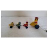 1940s-50s Fisher Price Quacky Famil Pull Toy