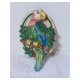 Antique Hubley Parrot Door Knocker