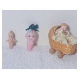 Vintage Kewpie-Style Doll & Other