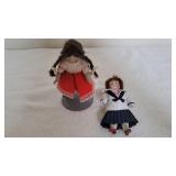 Vtg 1990 Heritage Mint Porcelain Dolls