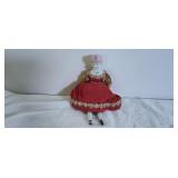 Vintage  Porcelain Bisque Doll Original Clothes