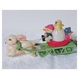 Vintage Mitsushima 'Easter on Parade' Wind Up Toy