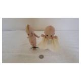 Vintage All-Bisque Kewpie Dolls