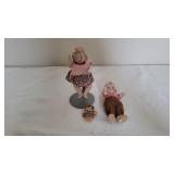 MCM 1930s-1940s Porcelain Dolls