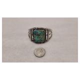 Cuff Bracelet with Stone
