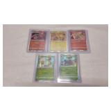 Five 2021 Holo Japanese Pokï¿½mon Cards