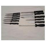 12 PC  Moss & Stone Kitchen Knife Set