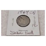 1864 Indian Head Penny 'Good Date'