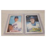 1989 Topps Nolan Ryan & Randy Johnson Cards