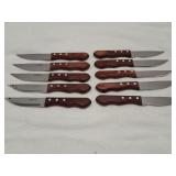 10PC Tramontina Stainless Steel  Knives - Brazil