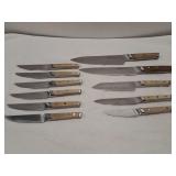 11) PC Skandia Stainless Steel Kitchen Knife Set