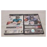 Madden NFL 06 & 07 Nintendo GameCube Games