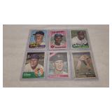 6) Vintage Baseball Cards
