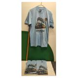 3) Train T-Shirts 2 Med.1 Lg. Union Station Ogden