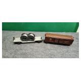 Lionel O Scale Flat Car & Pennsylvania 61100 Box O