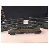 O Guage Pennsylvania GG-1 Locomotive w/Cars