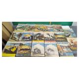 17)  1954 & 1955 Railroad Magazines