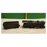 Vintage Lionel 2035 O Gauge Train Engine & Car
