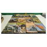 12) 1946 Railroad Magazines