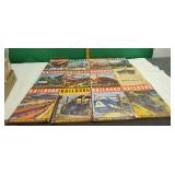 12) 1953 Railroad Magazines