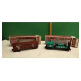 K-Line O Gauge Classic Box Car & Boom Car