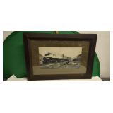 34'ï¿½24' Framed Train Art