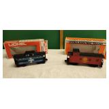 2 Lionel O Gauge Boston & Maine & Delaware Caboose