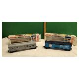 2) Lionel O Gauge New York Central Bank & Gerber