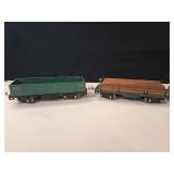 Vtg Lionel Standard Guage Gondola & Flat Cars