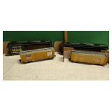 Two Vintage Union Pacific O Gauge Box Cars
