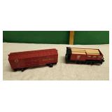 Vintage O Lionel Tie-Jec-Tor & Baby Ruth Box Cars