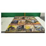 12) 1943 Railroad Magazines