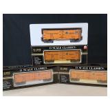 4) Reefer K-Line O Scale Classics
