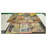 11) 1930-1940 Railroad Magazines