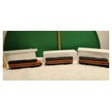 NIB Two Great Northern Train Engines & Train Car