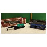 2 K-Line O Gauge New York Central Crane & Box Car