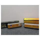 Vtg Rounded Roof Boxcar & Boxcar