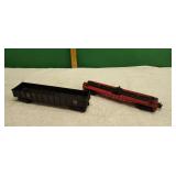 2 Lionel O Gauge Train cars