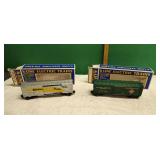 2 O Gauge Train Box cars